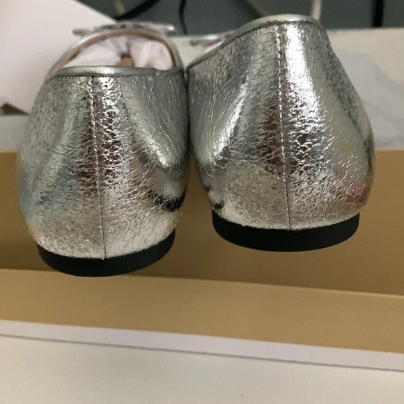 Michael Kors Nori Leather Ballet Flat Women's size 6.0 - Picture 7 of 9